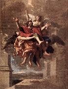 Nicolas Poussin The Ecstasy of St Paul Spain oil painting artist